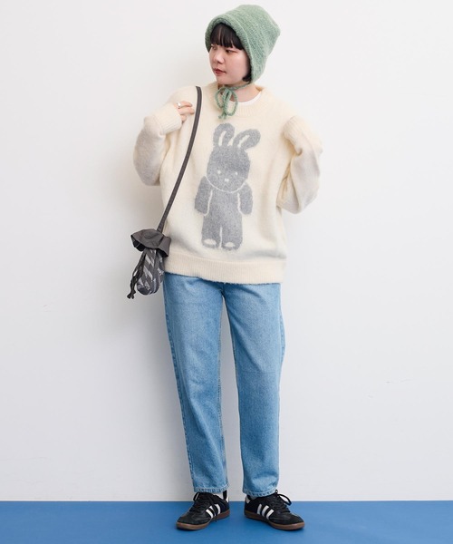 I am I in fact...（アイアムアイインファクト）の「●Twinkle star 刺繍バッグ（ハンドバッグ・レディース・ベージュ/チャコールグレー・FREE）」の19枚目の写真