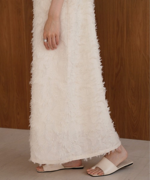 【セール】シャギージャガードキャミワンピース（ワンピース）｜Bab（バブ）