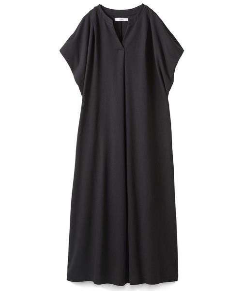 IEDIT(イディット)の「IEDIT 抗菌防臭・吸汗速乾・接触冷感・UVケア フレンチスリーブわきシェードかのこカットソーワンピース(ワンピース・レディース・ベージュ/ブラック/ネイビー・XXX-LARGE/XX-LARGE/X-LARGE/LARGE/MEDIUM/NM)」の11枚目の写真