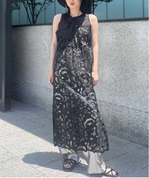 Ameri | MEDI 2WAY CUT WORK LACE LONG TOP(その他トップス)