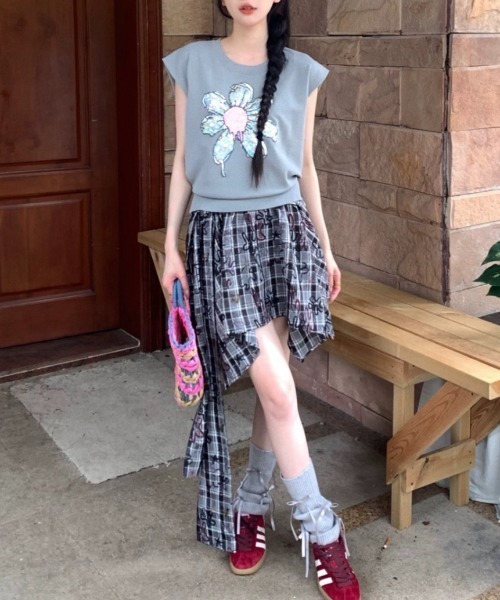 Sibra（シブラ）の「腰巻きシャツ風スカート（スカート）」 - WEAR