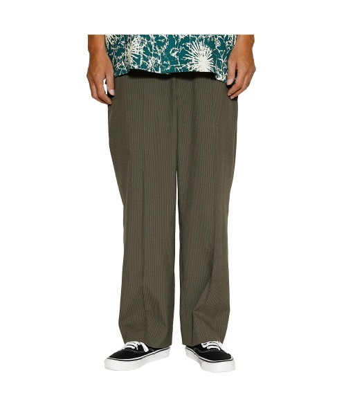 CALEE（キャリー）の「SUCKER WIDE SLACKS（スラックス・メンズ・グレー/ブラック・LARGE/X-LARGE/MEDIUM）」の8枚目の写真