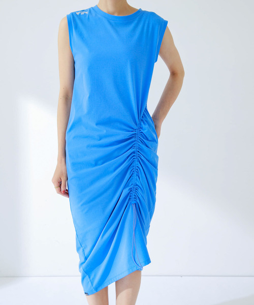 BILLABONG（ビラボン）の「BILLABONG　UTILITY GATHER ONEPIECE（ワンピース・レディース・ブラック/ブルー/ホワイト・MEDIUM）」の5枚目の写真