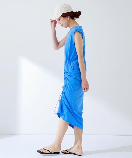 BILLABONG（ビラボン）の「BILLABONG　UTILITY GATHER ONEPIECE（ワンピース・レディース・ブラック/ブルー/ホワイト・MEDIUM）」の9枚目の写真