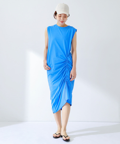 BILLABONG（ビラボン）の「BILLABONG　UTILITY GATHER ONEPIECE（ワンピース・レディース・ブラック/ブルー/ホワイト・MEDIUM）」の11枚目の写真