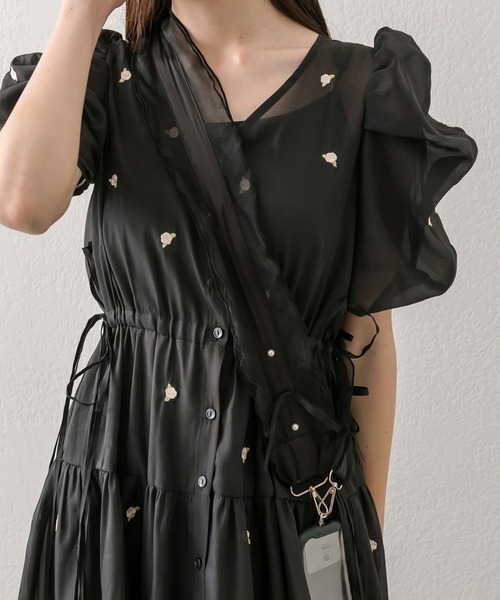 OLIVE des OLIVE（オリーブデオリーブ）の「Aimerianejoieリボン付きマルチストラップ（ステーショナリー・レディース・ピンク/アイボリー/ブラック/その他・FREE）」の22枚目の写真