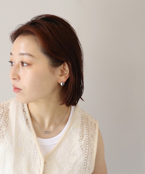 moichou（モイシュ）の「[moichou]プランプボールピアス（ピアス（両耳用）・レディース・ゴールド/シルバー・ONE SIZE）」の3枚目の写真
