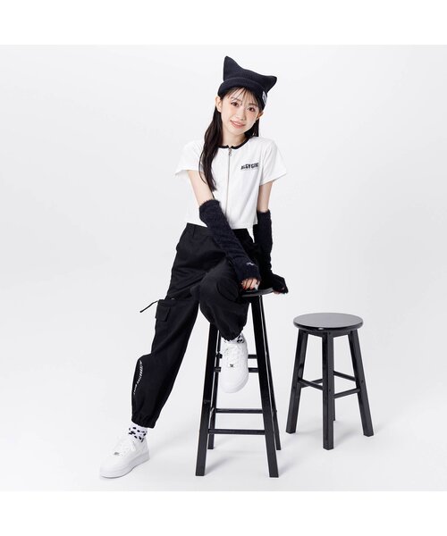 algy（アルジー）の「サイドスリットカーゴパンツ（カーゴパンツ・キッズ・インディゴブルー/ブラック/アイボリー・XXX-SMALL/XX-SMALL/X-SMALL/SMALL/MEDIUM）」の11枚目の写真