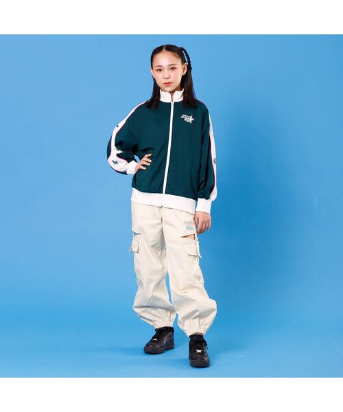 algy（アルジー）の「サイドスリットカーゴパンツ（カーゴパンツ・キッズ・インディゴブルー/ブラック/アイボリー・XXX-SMALL/XX-SMALL/X-SMALL/SMALL/MEDIUM）」の5枚目の写真