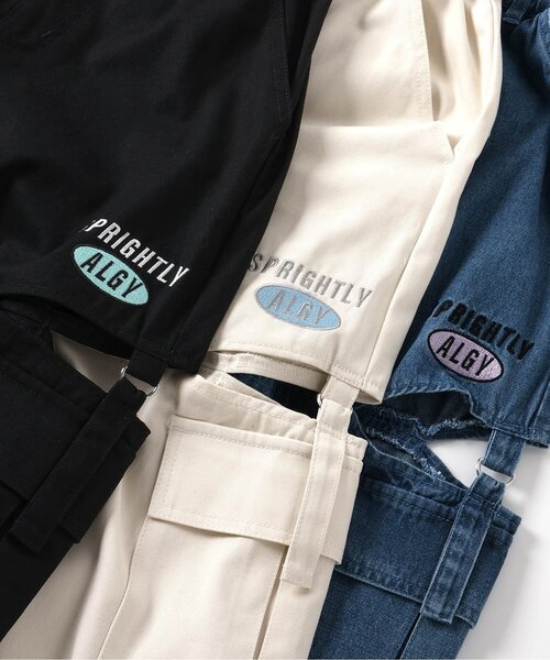 algy（アルジー）の「サイドスリットカーゴパンツ（カーゴパンツ・キッズ・インディゴブルー/ブラック/アイボリー・XXX-SMALL/XX-SMALL/X-SMALL/SMALL/MEDIUM）」の20枚目の写真