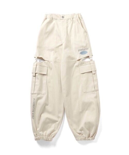 algy（アルジー）の「サイドスリットカーゴパンツ（カーゴパンツ・キッズ・インディゴブルー/ブラック/アイボリー・XXX-SMALL/XX-SMALL/X-SMALL/SMALL/MEDIUM）」の19枚目の写真