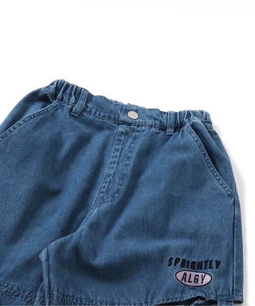 algy（アルジー）の「サイドスリットカーゴパンツ（カーゴパンツ・キッズ・インディゴブルー/ブラック/アイボリー・XXX-SMALL/XX-SMALL/X-SMALL/SMALL/MEDIUM）」の15枚目の写真