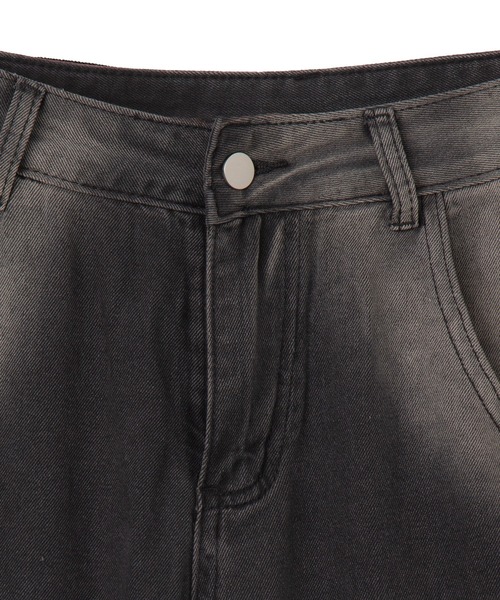 dispark（ディスパーク）の「DISPARK/スリットダメージルーズデニム（デニムパンツ・レディース・ブルー系1/ブラック・LARGE/MEDIUM/SMALL）」の18枚目の写真