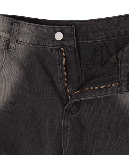 dispark（ディスパーク）の「DISPARK/スリットダメージルーズデニム（デニムパンツ・レディース・ブルー系1/ブラック・LARGE/MEDIUM/SMALL）」の19枚目の写真