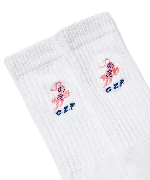 ZOZO（ゾゾ）の「【千葉市動物公園×ZOZO】アニマル刺繍ソックス（ソックス/靴下・レディース・ホワイト系その他/ホワイト系その他2/ホワイト系その他3/ホワイト系その他4・M/L）」の7枚目の写真