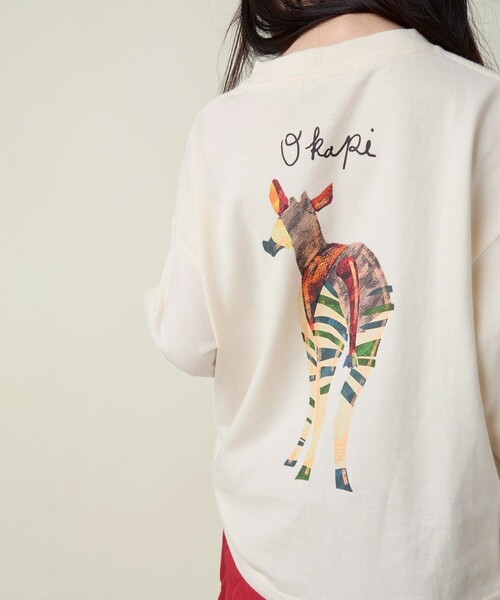 MUVEIL Tシャツ　アニマルプリント　パグ　レディース　サイズ38 ビームス B:MING LIFE STORE by BEAMS｜【別注】Lee / CAN'T BUST EM
