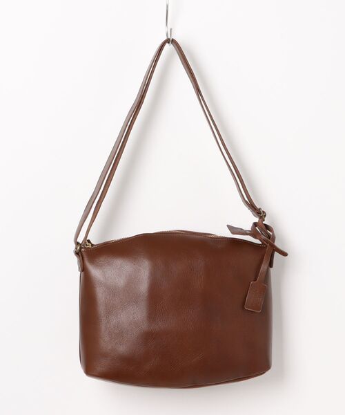 TIDEWAY（タイドウェイ）の「OIL SHRINK SHOULDER（ショルダーバッグ・メンズ・アッシュグレー/ブラック/ブラウン/グリーン/キャメル/チョコ・FREE）」の5枚目の写真