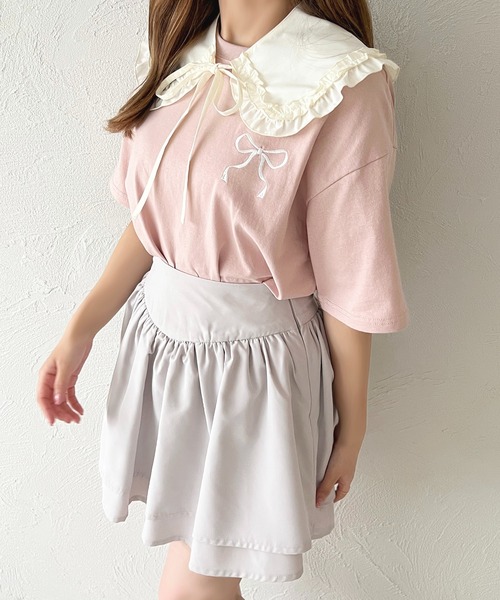 apres jour（アプレジュール）の「アソートフリル付け襟【ZOZOTOWN限定アイテム】（付け襟・レディース・ブラック/オフホワイト・ﾌﾘ-）」の15枚目の写真