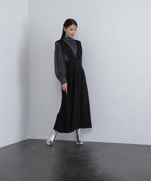 NATURAL BEAUTY BASIC | ◇【Oggi10月号掲載】ウーリッシュカルゼシリーズ フレアジャンスカ(ジャンパースカート)