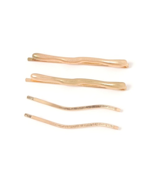 studio CLIP（スタディオクリップ）の「メタル4個セットピン（ヘアピン・レディース・その他1/その他2・FREE）」の2枚目の写真