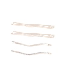 studio CLIP | メタル4個セットピン(ヘアピン)