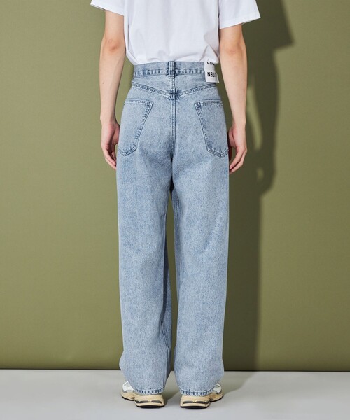 CITEN（シテン）の「＜CITEN＞バギーデニムパンツ（デニムパンツ・メンズ・コバルトブルー/ブラック・L/M/S）」の11枚目の写真