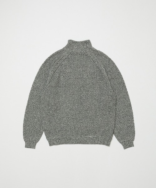 bal バル JACQUARD BAL（バル）の「DIAGONAL ZIP JACQUARD SWEATER（ニット