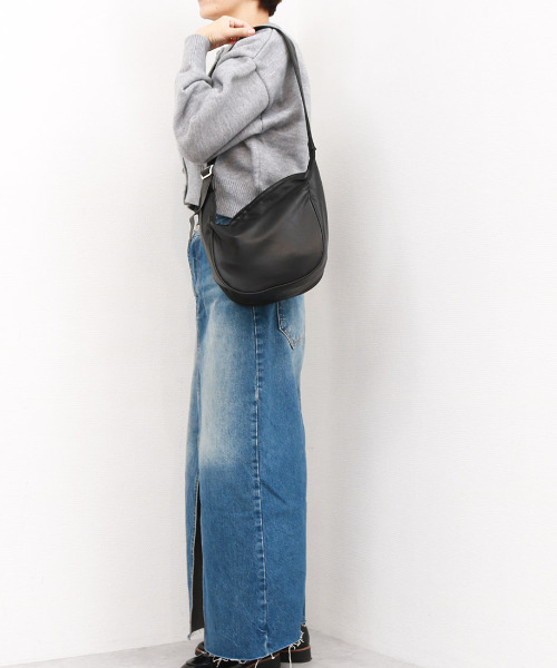 カシュカシュ cachecache / レザータッチソフトショルダーバッグ（ショルダーバッグ）｜cache cache（カシュ カシュ）