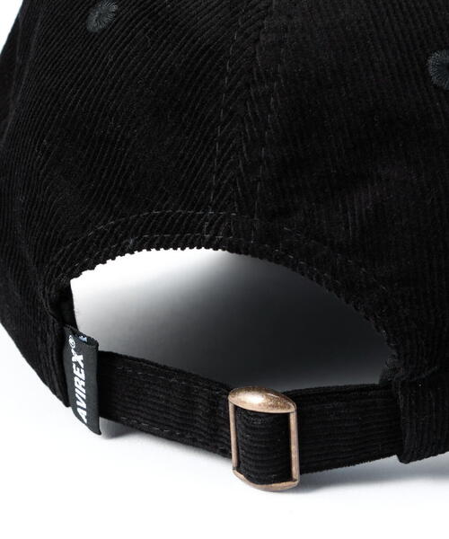 AVIREX(アヴィレックス)の「WAPPEN CORDUROY LOW CAP / ワッペン コーデュロイ ロウ キャップ / AVIREX / アヴィレックス(キャップ・メンズ・ブラウン/ブラック・F)」の11枚目の写真
