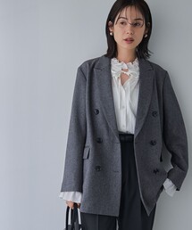 【VERY11月号掲載】ツイルダブルジャケット