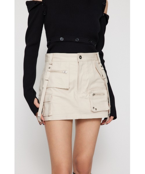 LAGUA GEM MILITARY キュロットスカート LAGUA GEM（ラグアジェム）の「【追加生産】MILITARY キュロット