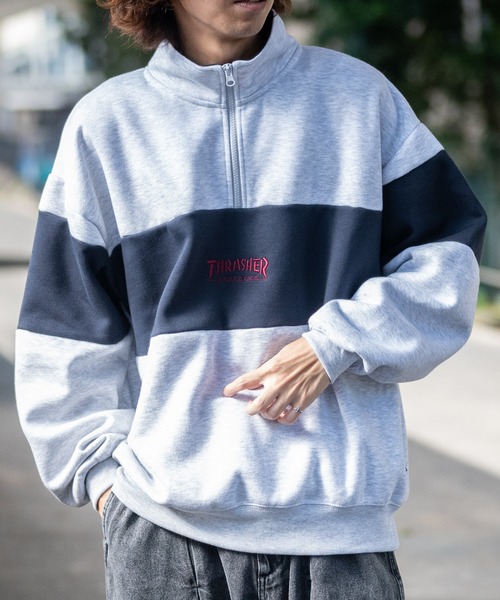 THRASHER（スラッシャー）の「【at】〔THRASHER/スラッシャー〕裏起毛