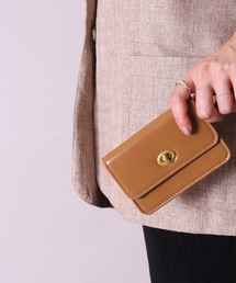 BAYBLO（ベイブロ）の「(SB)レザータッチ ひねり金具 ミニ 財布[小銭入れ無し]（財布）」