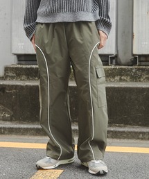 SHORT ROUND/イージーパイピングカーゴパンツ