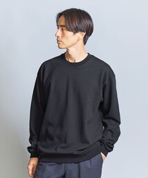 BEAUTY&YOUTH UNITED ARROWS | ジャカード ボーダー スウェットTシャツ(スウェット)