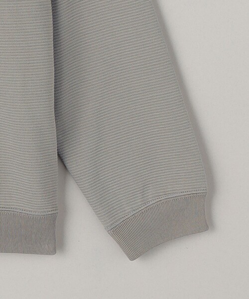 BEAUTY&YOUTH UNITED ARROWS（ビューティーアンドユースユナイテッドアローズ）の「ジャカード ボーダー スウェットTシャツ（スウェット・メンズ・ライトグレー/ダークグリーン/ブラック・L/XL/S/M）」の16枚目の写真