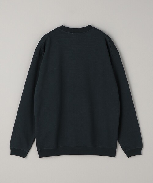 BEAUTY&YOUTH UNITED ARROWS（ビューティーアンドユースユナイテッドアローズ）の「ジャカード ボーダー スウェットTシャツ（スウェット・メンズ・ライトグレー/ダークグリーン/ブラック・L/XL/S/M）」の20枚目の写真