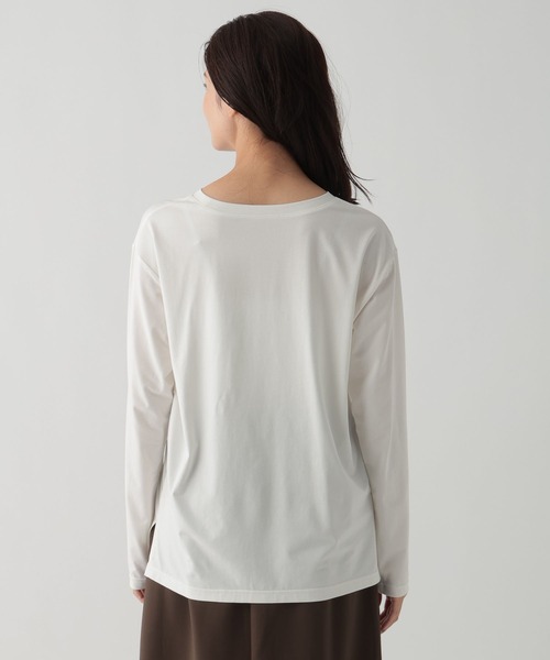 Elura（エルーラ）の「launit ロゴTシャツ/149294（Tシャツ/カットソー・レディース・チャコールグレー/ホワイト・MEDIUM/LARGE）」の11枚目の写真
