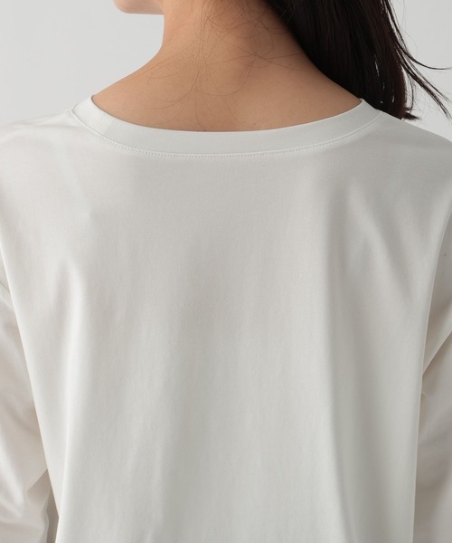 Elura（エルーラ）の「launit ロゴTシャツ/149294（Tシャツ/カットソー・レディース・チャコールグレー/ホワイト・MEDIUM/LARGE）」の15枚目の写真