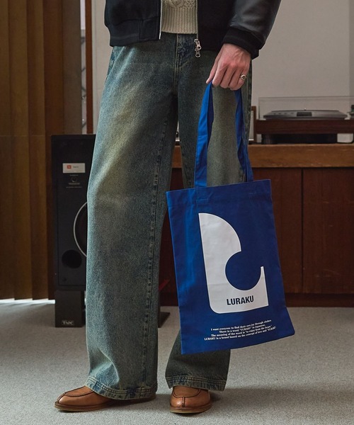 LURAKU（ルラク）の「【LURAKU】 Graphic color Tote Bag