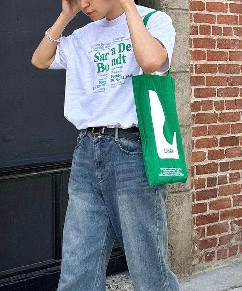 LURAKU（ルラク）の「【LURAKU】 Graphic color Tote Bag - グラフィックカラートートバッグ（トートバッグ・メンズ・ブルー/オレンジ/グリーン・FREE）」の22枚目の写真