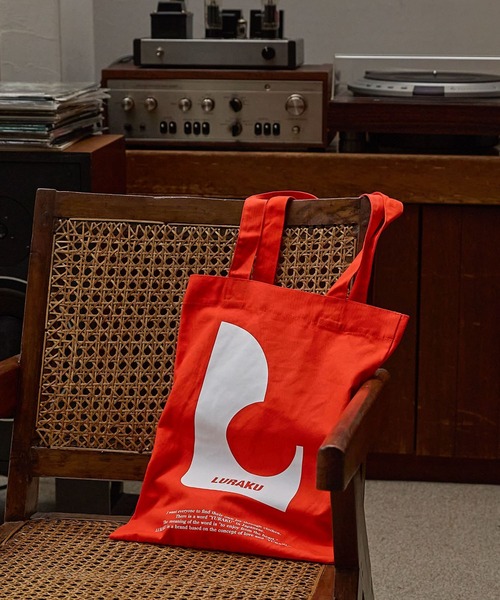 LURAKU（ルラク）の「【LURAKU】 Graphic color Tote Bag - グラフィックカラートートバッグ（トートバッグ・メンズ・ブルー/オレンジ/グリーン・FREE）」の9枚目の写真