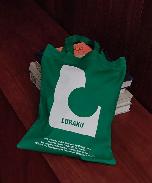 LURAKU（ルラク）の「【LURAKU】 Graphic color Tote Bag - グラフィックカラートートバッグ（トートバッグ・メンズ・ブルー/オレンジ/グリーン・FREE）」の17枚目の写真