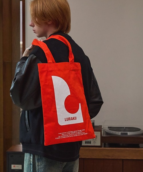 LURAKU（ルラク）の「【LURAKU】 Graphic color Tote Bag