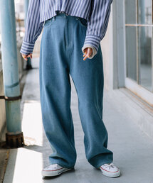 POU DOU DOU（プードゥドゥ）の「ボーイフレンドデニムパンツ（デニムパンツ）」