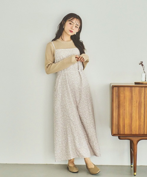 mil(ミル)の「【150㎝前後の小柄さんサイズ】シンプルラメリブニット(ニット/セーター・レディース・ライトグレー/ブラウン/ベージュ・XS/S)」の22枚目の写真