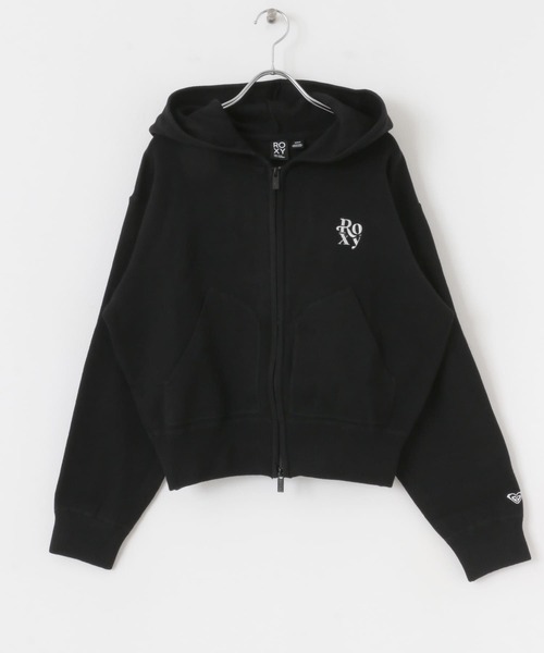 ROXY(ロキシー)の「ROXY FOXIE HOODIE(パーカー・レディース・ブラック/グレー・MEDIUM)」の2枚目の写真