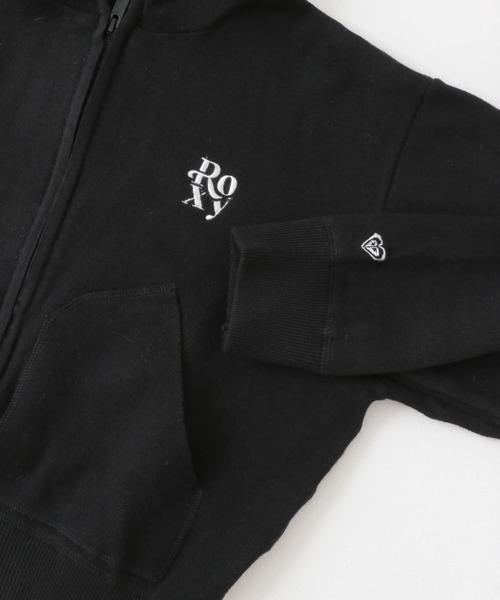 ROXY(ロキシー)の「ROXY FOXIE HOODIE(パーカー・レディース・ブラック/グレー・MEDIUM)」の9枚目の写真