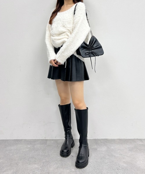 Heather（ヘザー）の「ドロストニット 207562（ニット/セーター）」 - WEAR