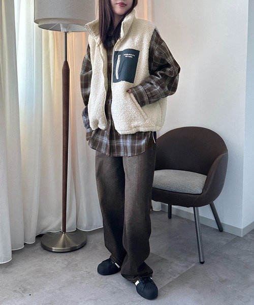 セール】アソートダウンライクベスト【ZOZOTOWN限定アイテム】（ベスト